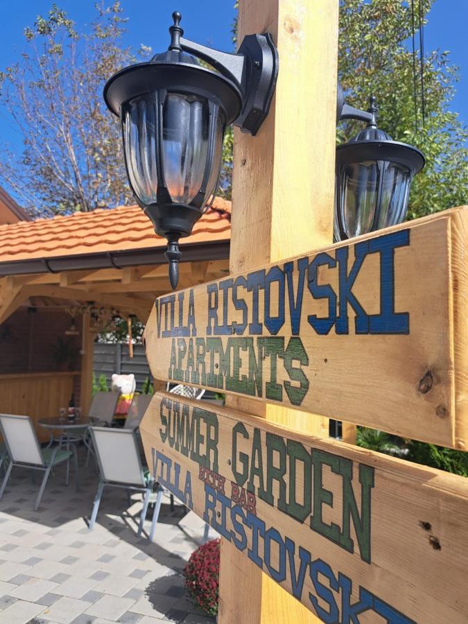 Villa Ristovski Ohrid Eksteriør bilde